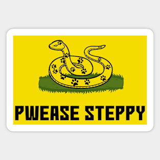 Pwease Steppy Magnet